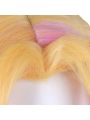 LOL Cafe Cutie Gwen Blonde Mixed Pink Ponytail Cosplay Wigs