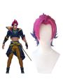 League Of Legends LOL Heartsteel Shieda Kayn Red Mixed Purple Cosplay Wigs