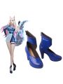 LOL KDA ALL OUT Ahri Cosplay Shoes