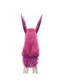 LOL Star Guardian Xayah Pink Mixed Purple Long Cosplay Wigs