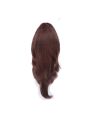 LOL True Damage Yasuo Brown Long Ponytail Cosplay Wigs