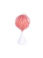 Magical Girl Ore Saki Uno Pink Short Synthetic Cosplay Wig