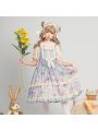 Memory bouquet JSK Cute Lolita Dress Daily Cosplay Costume1