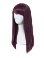 Descendants 2 Mal Cosplay 50cm Purple Color Movie Wigs
