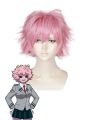 My Hero Academia Mina Ashido Short Pink Cosplay Wigs