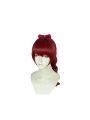 Persona 5 Royal Kasumi Yoshizawa Dark Red Ponytail Cosplay Wigs 
