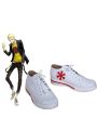 Persona 5 Skull White Sneakers Cosplay Shoes