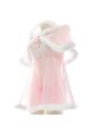 Pink Transparent Cute Plush Pajama Cosplay Costume