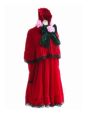 Rozen Maiden Shinku Lolita Red Maid Dress Cosplay Costumes