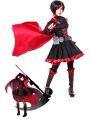  Ruby Rose Red and Black Anime Cosplay Costumes