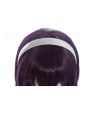 Saenai Heroine no Sodatekata Utaha Kasumigaoka Black Purple Long Straight Women Cosplay Wigs 