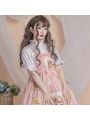 Sling Dress Cute Lolita Fresh Dress Daily 2 Colors Cosplay Costume