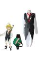 The Seven Deadly Sins Meliodas Anime Cosplay Costume Man Full Sets