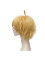35cm The Seven Deadly Sins  Meliodas Blond Short Synthetic Cosplay Wigs