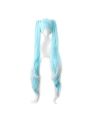 Vocaloid 2019 Hatsune Miku Star and Snow Princess White Blue Mixed Color Cosplay Wigs 