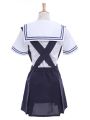 Women Girls Sailor Navy Style Skirts Cosplay Dresses Csotumes3
