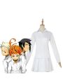 Yakusoku no Neverland  Emma  White Shirt Skirt Cosplay Costume