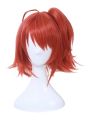 Fate/Grand Order Grand Master Olgamally Animusphere Short Straight Orange Red Synthetic Female Cosplay Wigs