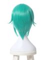 Land of the Lustrous Phosphophyllite Short Green Synthetic Anime Cosplay Woman Wigs