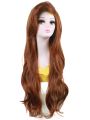  70cm Long Brown Little Mermaid Ariel Cosplay Wigs