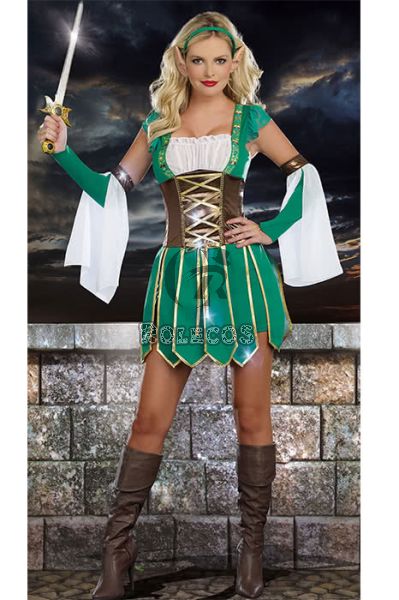 Lord of the Rings Female Spirit Cosplay Costume