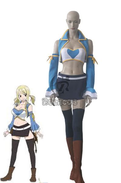 Anime Fairy Tail Lucy Heartfilia Seven Years After Cosplay Costume
