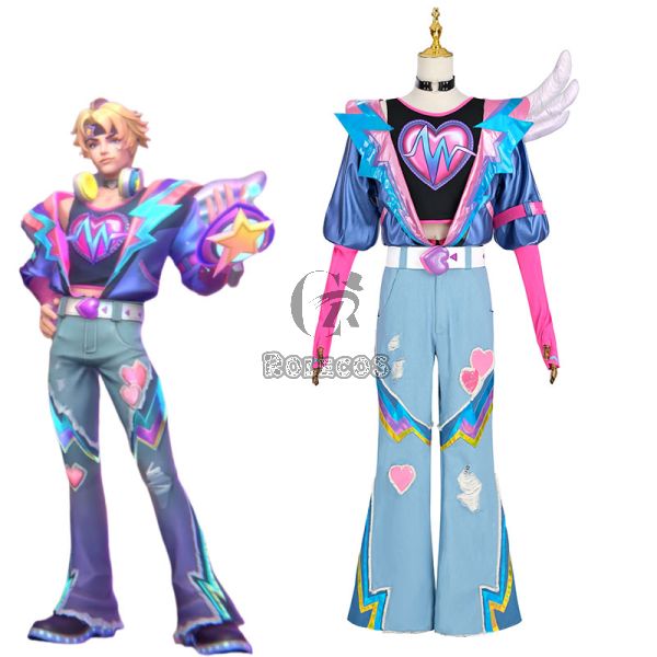 League Of Legends LOL Lovestruck Ezreal Cosplay Costume