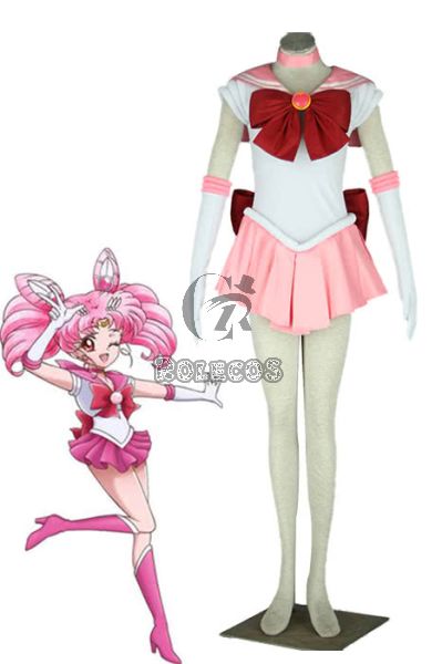 Sailor Moon Sailor Chibimoon Chibi Usa Small Lady·Serenity Fighting Uniform Cosplay  Costume