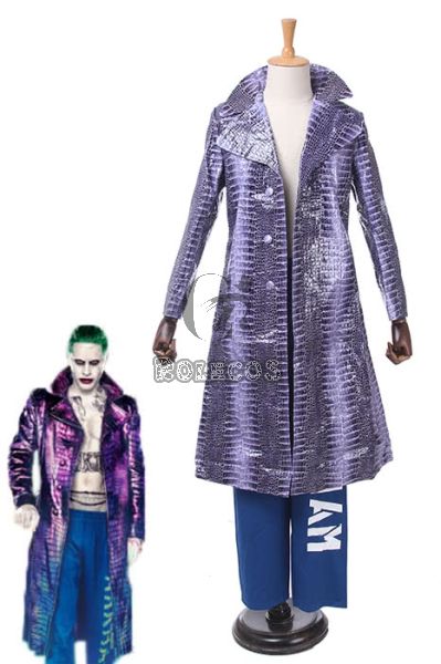 Suicide Squad Joker Movie Cosplay Costumes