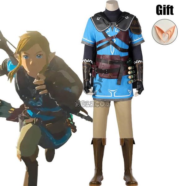 The Legend of Zelda Breath of the Wild Link cosplay Shirt costume