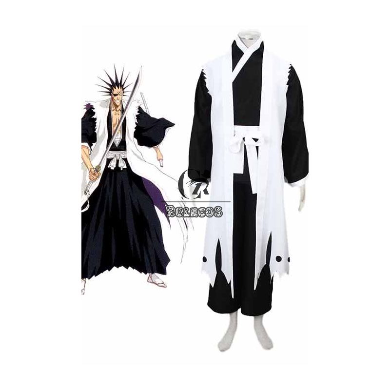 Bleach Gotei Thirteen Kenpachi Zaraki Captain of the 11th Division Soul ...