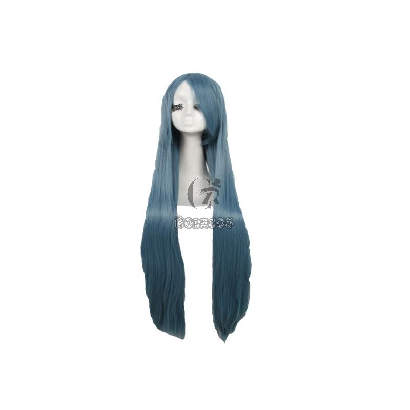 100cm supper long Cosplay wig aqua Anime Straight party hair