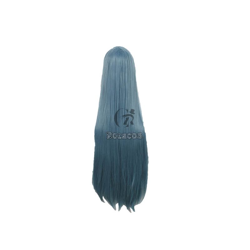 100cm supper long Cosplay wig aqua Anime Straight party hair