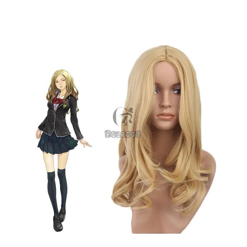 Guilty Gear -Strive-Bridget 45cm Golden Cosplay Wig