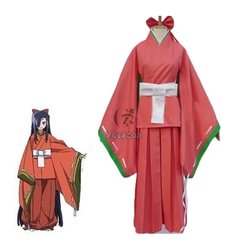 Mirai Nikki Future Diary Akise Aru Uniform Cosplay Party Costume