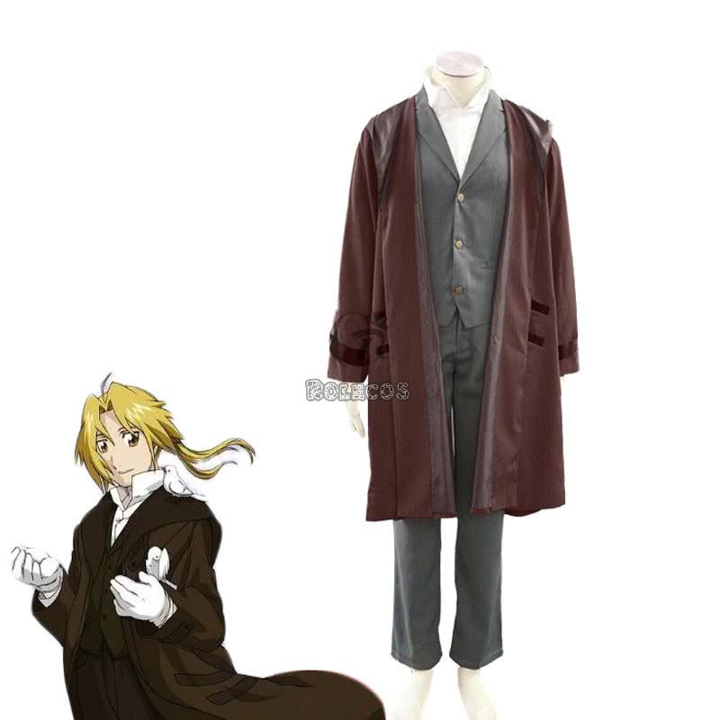 Anime Fullmetal Alchemist Edward Elric Cosplay Costume Generation One Full  Set