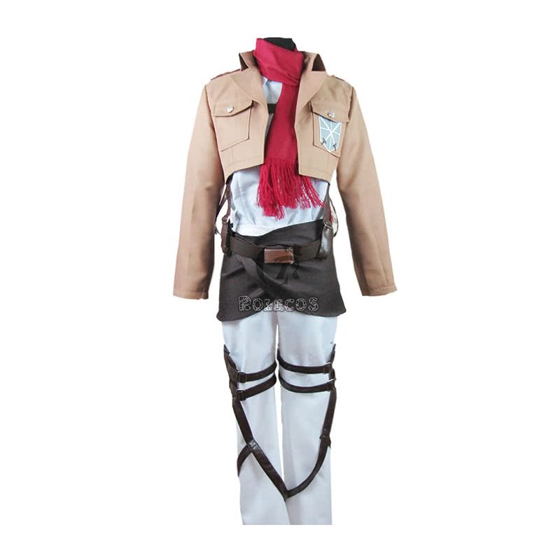Attack On Titan Shingeki No Kyojin Final Season Mikasa Ackerman Cosplay  Costume：