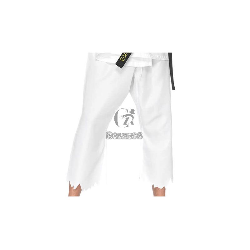 Street Fighter Ryu Adult White Cosplay Costume