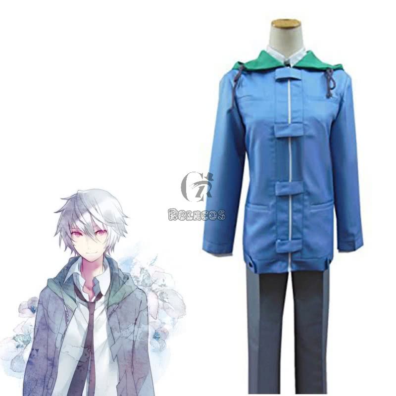 Mirai Nikki Future Diary Akise Aru Uniform Cosplay Party Costume