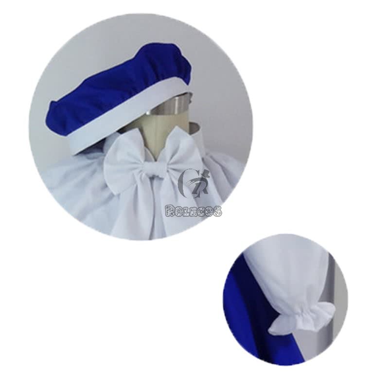 Cardcaptor Sakura Tomoyo Daidouji Singer Blue Dress Cosplay Costume
