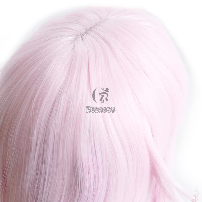 Guilty Crown yuzuriha inori Pink And White Cosplay Wig