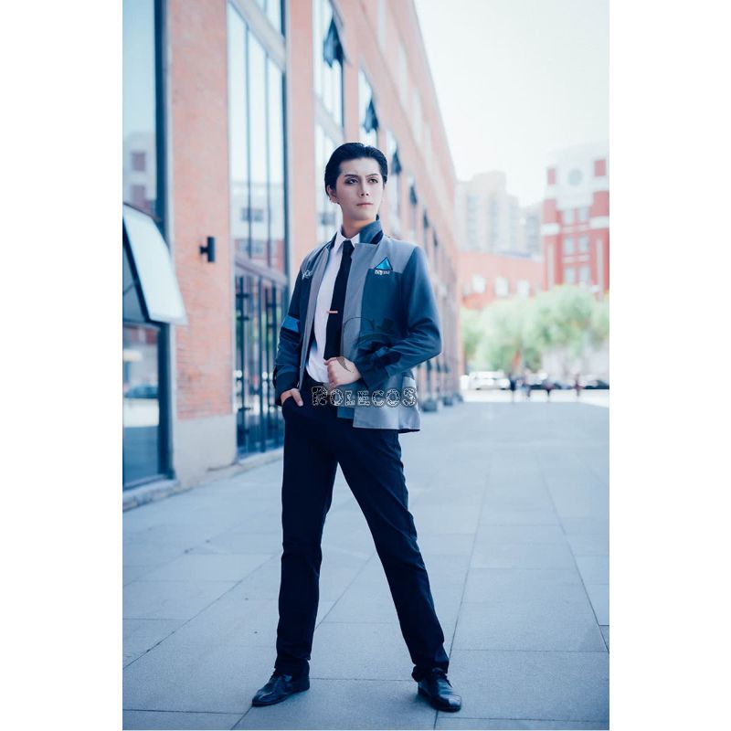 Detroit Become Human RK800 Connor Cosplau Costume