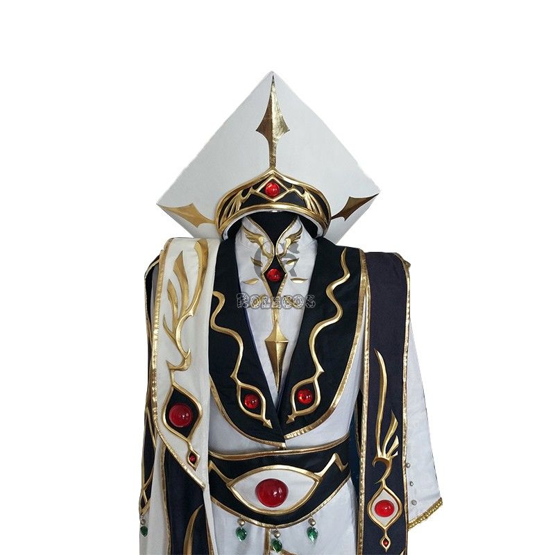 Code Geass Lelouch Vi Britannia Lamperouge Emperor King Cosplay Costume  Full Set