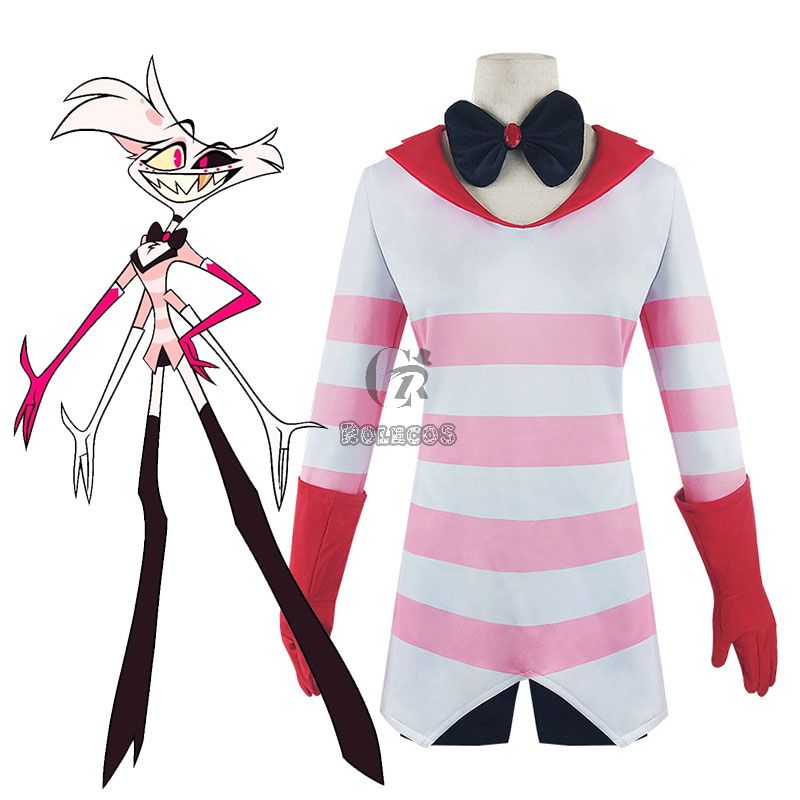 Angel Dust Hazbin Hotel Cosplay Costume