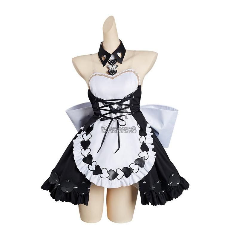 Azur Lane IJN Noshiro Maid Cosplay Costume