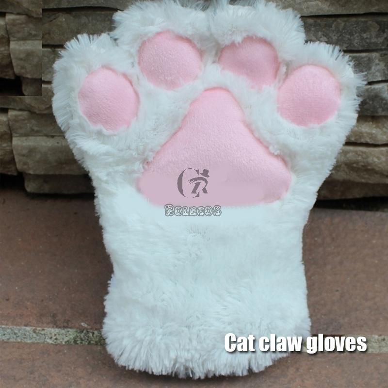 White cat claw