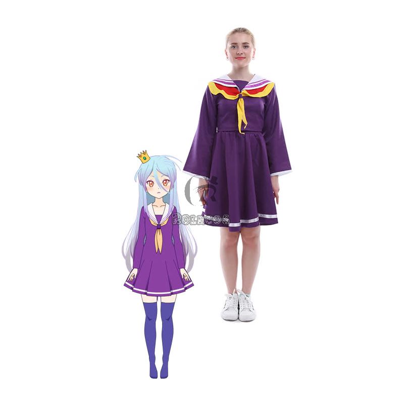 Good Night World Anime SHIRO Cosplay Costume