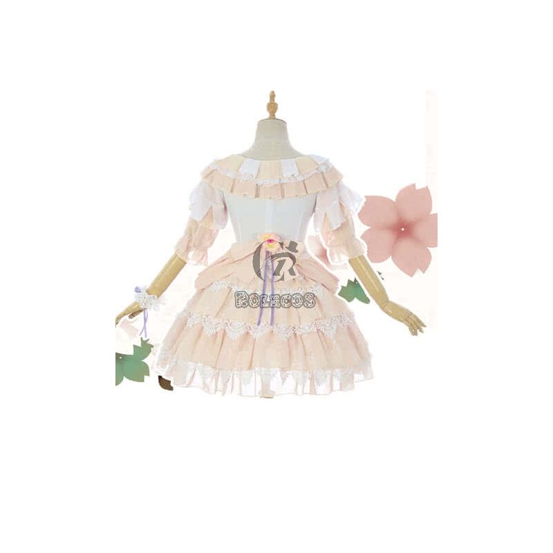 Cardcaptor Sakura Clear Card-hen Tomoyo Daidouji Anime Cosplay Costumes Cute Girl Dresses
