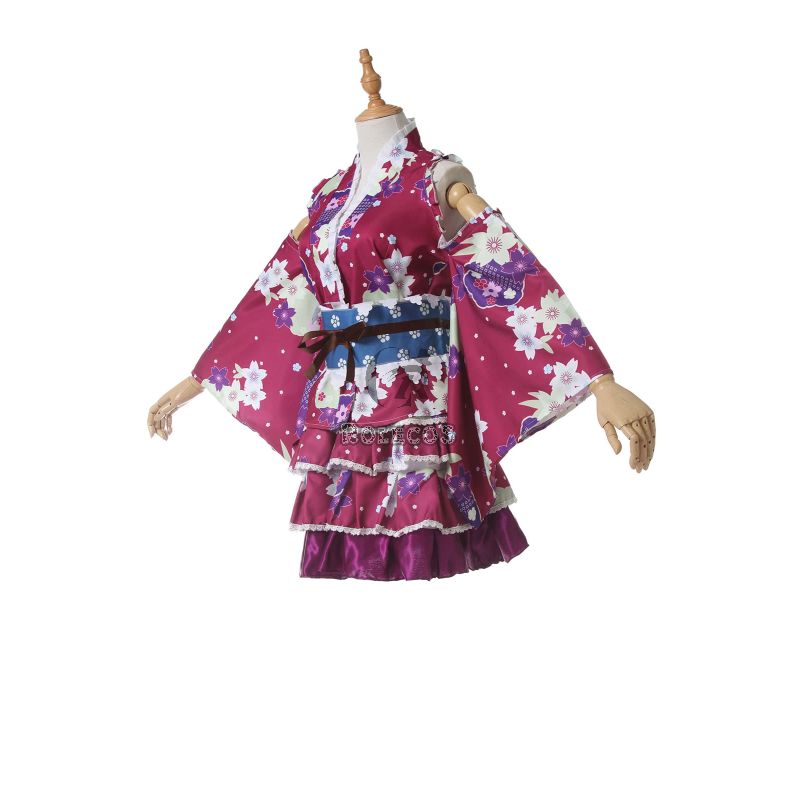 Love Live Nozomi Tojo Kimono Anime Cosplay Costumes