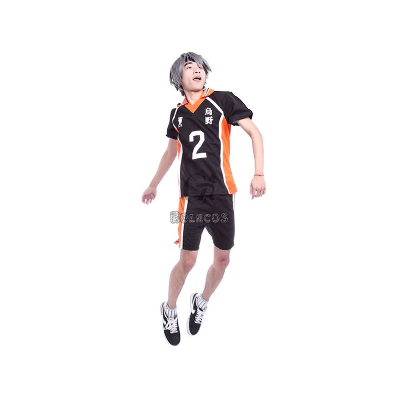 Haikyū!! Kōshi Sugawara Number 2 Volleyball Sports Cosplay Costumes